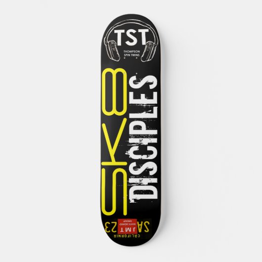 SK8 DISZIPLES-Skateboard Skateboard (Vorderseite)