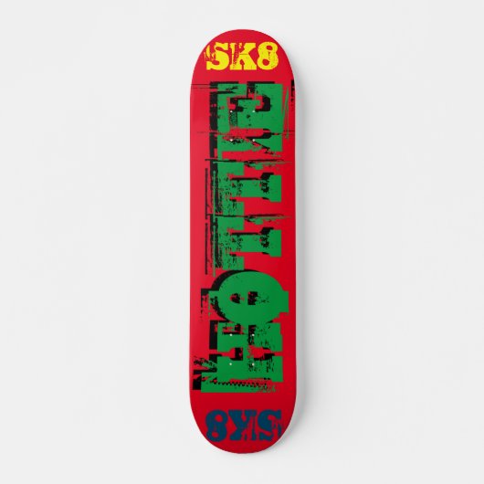 SK8 HOTTIE JMT 7 3/4" Skateboard Deck (Vorne)