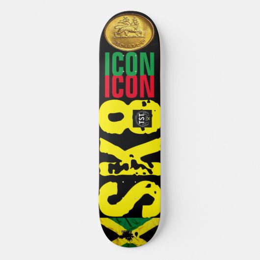 SK8 ICON 8 1/2" Skateboarddecke Skateboard (Vorderseite)