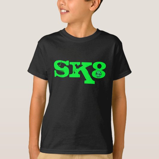 SK8 Junge 1 T-Shirt (Vorderseite)