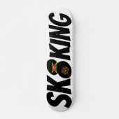 SK8 KING OFFIZIELL 7 3/4" Skateboarddecke Skateboard (Vorne)