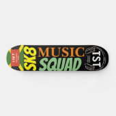 SK8 MUSIC SQUAD Skateboard (Horizontal)