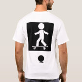 Sk8 oder die T-Shirt (Rückseite)