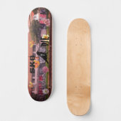 SK8 oder stirb Urban Crow Skateboard (Vorderseite)