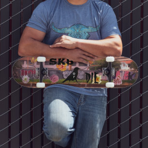 SK8 oder stirb Urban Crow Skateboard