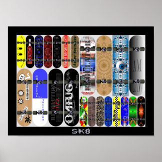 SK8-Plakat Poster