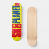SK8 PLANET/TST-Skateboard Skateboard (Vorderseite)