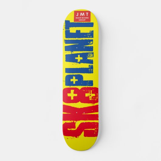 SK8 PLANET/TST-Skateboard Skateboard (Vorderseite)