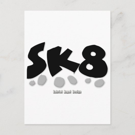 SK8 POSTKARTE (Vorderseite)