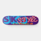 SK8 STYLE JMT7 3/4" Skateboard Deck (Horizontal)