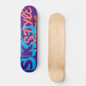 SK8 STYLE JMT7 3/4" Skateboard Deck (Vorderseite)