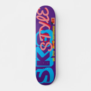 SK8 STYLE JMT7 3/4" Skateboard Deck
