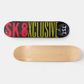 SK8 XCLUSIVE 7 3/4" Skateboarddecke Skateboard (Horizontal)