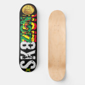SK8 ZION 8 1/2" Skateboarddecke Skateboard (Vorderseite)