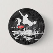 SK8DK Abzeichen Button (Vorderseite)