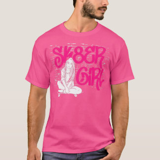 SK8er Girl Skater Skateboard T-Shirt
