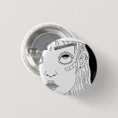 sk8er Mädchen Button (Vorne & Hinten)