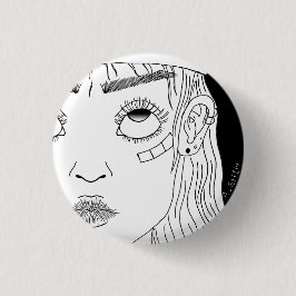 sk8er Mädchen Button