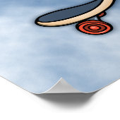 Sk8fish Fred Poster (Ecke)