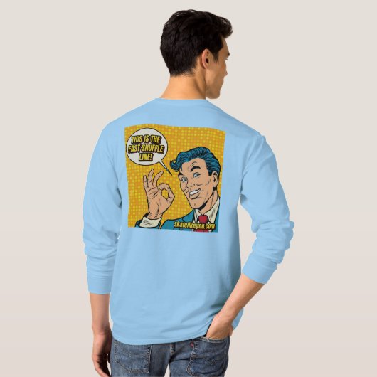 Sk8likeYou Fast Shuffle Long Sleeve T - Shirt - Me (Schwarz voll)