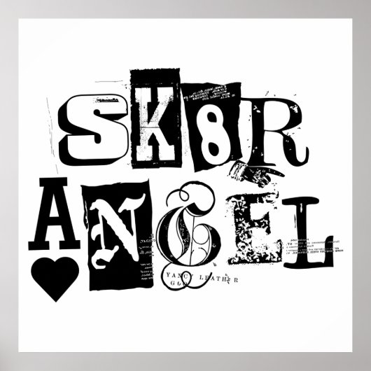 SK8R ENGEL 3 POSTER (Vorne)