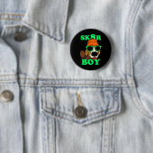 Sk8r Junge - Hund Skateboarding Lustiges Meme Button (Beispiel)