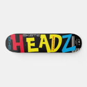 SK8TE HEADZ (Dean Thompson) JMT Skateboard (Horizontal)