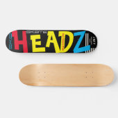 SK8TE HEADZ (Dean Thompson) JMT Skateboard (Horizontal)