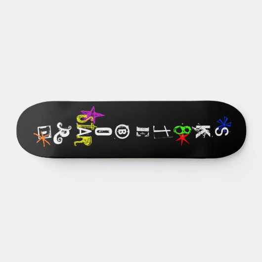 "Sk8teboard St*r 3" Skateboard (Horizontal)