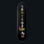 "Sk8teboard St*r 3" Skateboard<br><div class="desc">Das "Sk8teboard St*r 3" Skateboard ist ein cooles und einzigartiges Motherboard für jede Sk8teboard St*r! Die Skateboards von Zazzle sind in 8 verschiedenen Stilen auf dem nordamerikanischen Ahorn aus lokaler Produktion erhältlich und werden mit beruflichen Qualitätsstandards entworfen, die dem härtesten Skaten standhalten! Mit Ihrem ersten Skateboard-Kauf erhalten Sie das Griffband...</div>