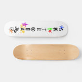 "Sk8teboard St*r 4" Skateboard (Horizontal)