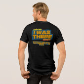 SK8WIE NO BRAKES Offiziell Event T-Shirt "I WAS Th Tri-Blend Shirt (Rückseite voll)