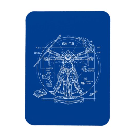 SK-73 Magnet (Vertikal)