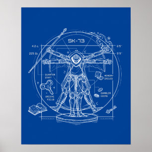 SK-73 Print Poster