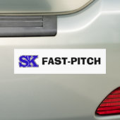 SK FAST-PITCH AUTOAUFKLEBER (Auf Auto)