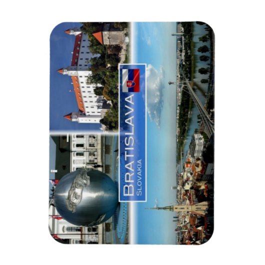 SK Slowakei - Bratislava - Magnet (Vertikal)