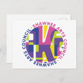 SKA Arts Council Postcard Postkarte (Vorne/Hinten)