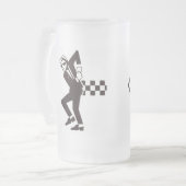 ska Bier-Tasse Mattglas Bierglas (Vorderseite Links)