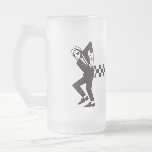 ska Bier-Tasse Mattglas Bierglas (Links)