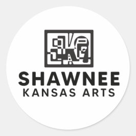 SKA-BW-Aufkleber Runder Aufkleber