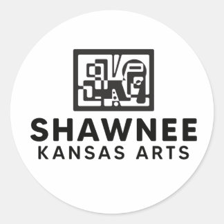 SKA-BW-Aufkleber Runder Aufkleber