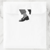 Ska Feet für Ihren Scooter Quadratischer Aufkleber (Tasche)