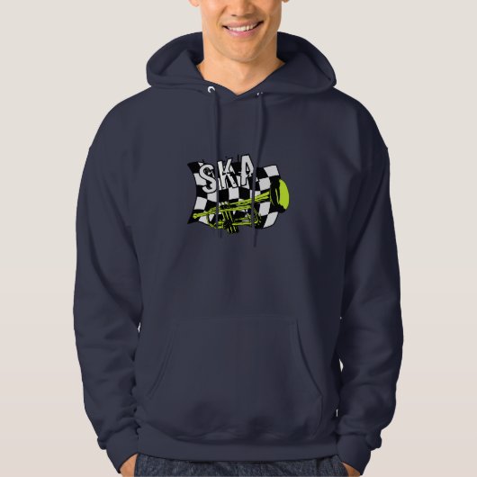 Ska Flagge Hoodie (Vorderseite)