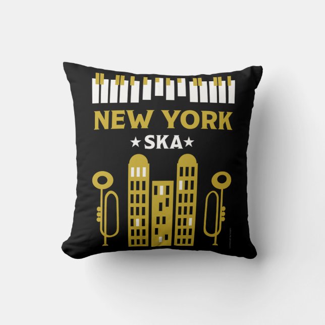 Ska Jazz Music Kissen (Vorderseite)