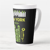 Ska Jazz Music Milchtasse (Rechte Ecke)