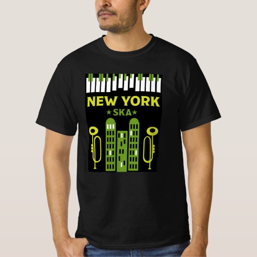 Ska Jazz Music T-Shirt (Vorderseite)