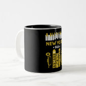 Ska Jazz Zweifarbige Tasse (Vorderseite Links)