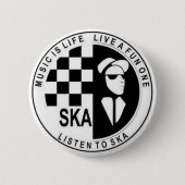 ska Knopf Button (Vorderseite)