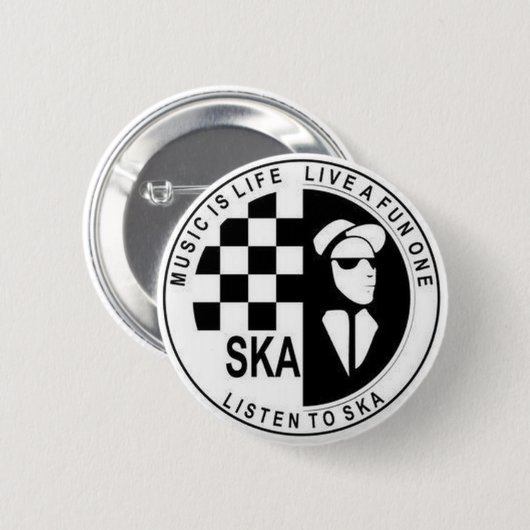 ska Knopf Button (Vorne & Hinten)