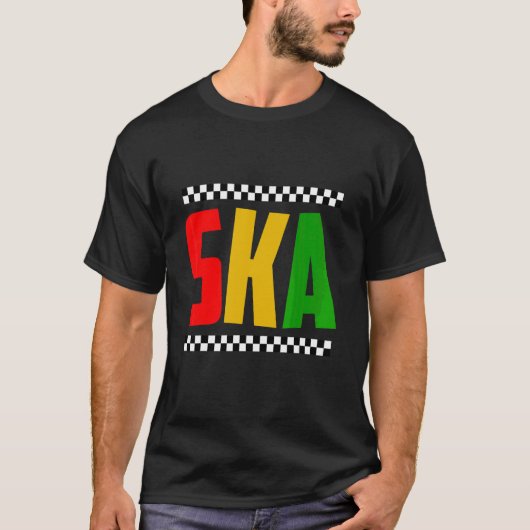 Ska Music Is Life Ska Reggae Punk Sco T-Shirt (Vorderseite)